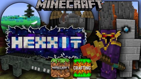 Addon Hexxit – MCPE/Crafting and Buiding