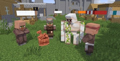 Addon Lính Dân Làng – MCPE/Crafting and Building