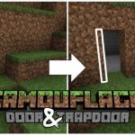 Addon Cửa Bí Mật Giống Block – MCPE/Crafting and Building
