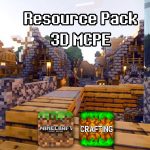 Resource 3D Minecraft – MCPE/Crafting and Building