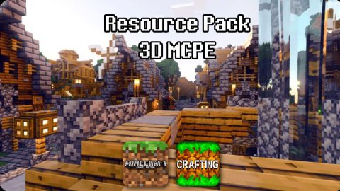 Resource 3D Minecraft – MCPE/Crafting and Building