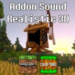 Addon Sound Realistic 3D – MCPE/Crafting and Building