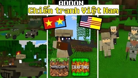 Addon Chiến Tranh Việt Nam – VietNam War Addon cho MCPE