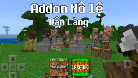 Addon Nô Lệ Dân Làng – MCPE/Crafting and Building