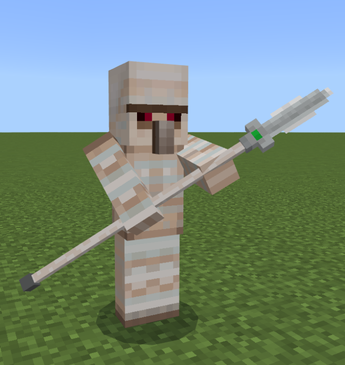 Addon Lính Dân Làng – MCPE/Crafting and Building