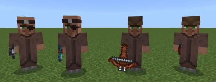 Addon Lính Dân Làng – MCPE/Crafting and Building