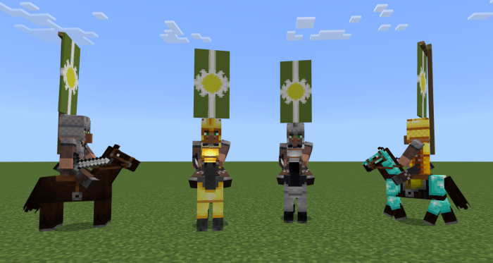 Addon Lính Dân Làng – MCPE/Crafting and Building