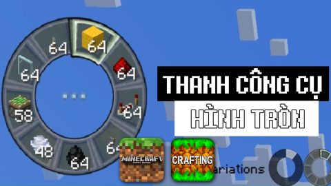 Addon Hotbar Pack – Thanh Dụng Cụ cho MCPE