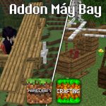 Addon Máy Bay cho MCPE/Crafting and Building