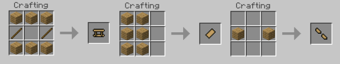 Addon Máy Bay cho MCPE/Crafting and Building