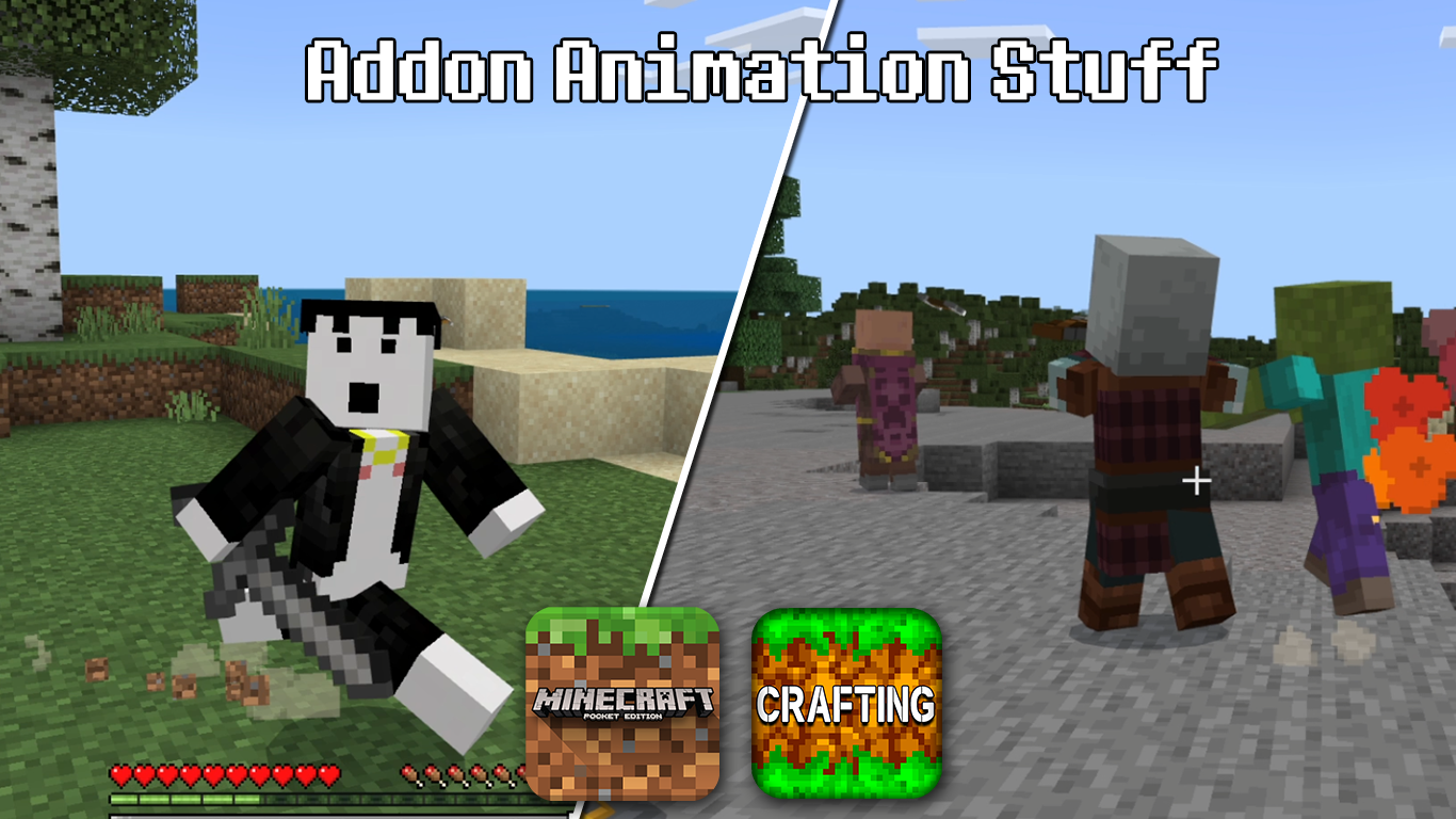 Addon Animation Stuff – MCPE/Crafting and Building