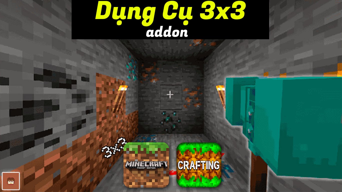 Addon Dụng Cụ 3×3 – MCPE/Crafting and Building