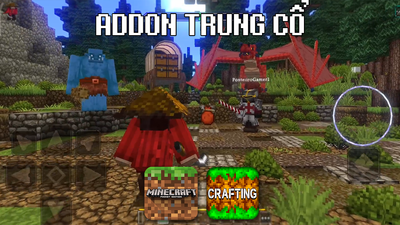 Addon Trung Cổ – Medieval Addon cho MCPE/Crafting and Building