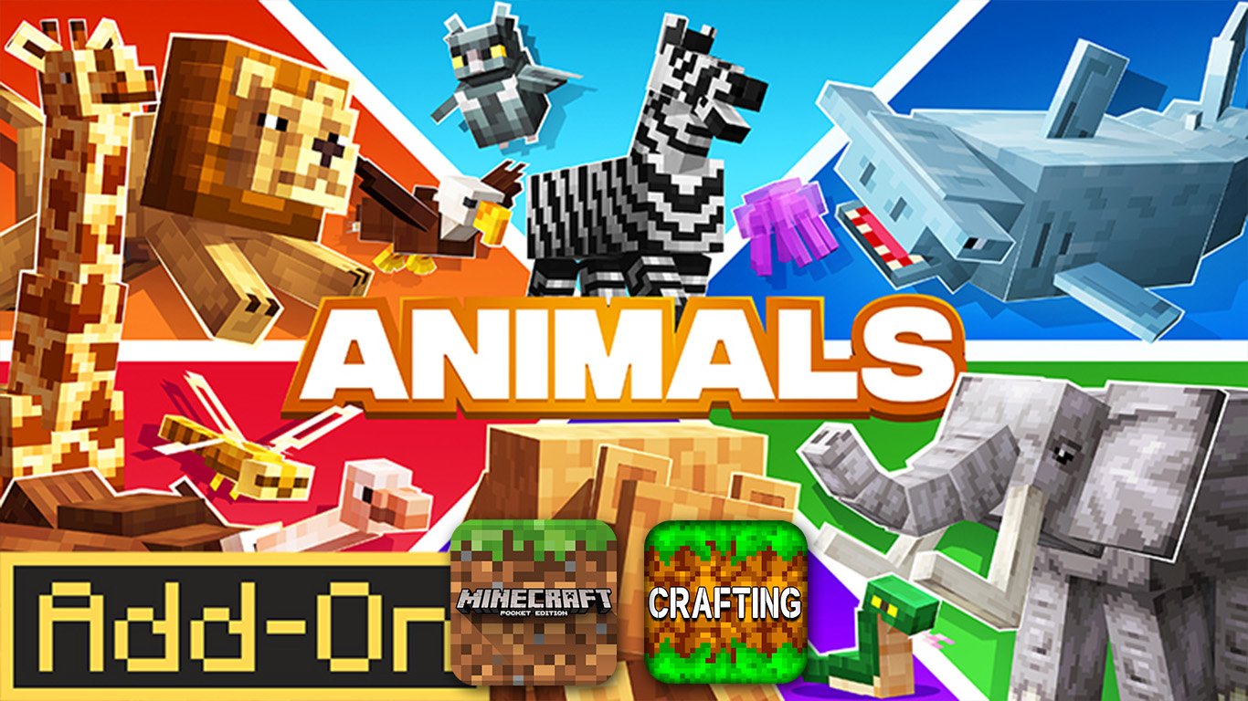 Addon Thú Animals Marketplace trên MCPE/Bedrock