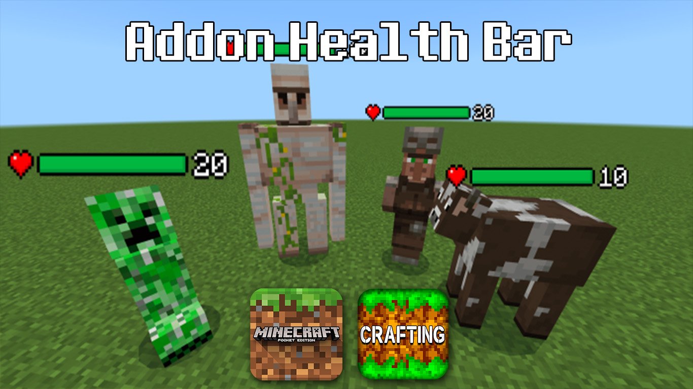 Addon Thanh máu Health Bar cho MCPE/Bedrock