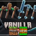 Resourepack Dụng cụ Vanilla 3D cho MCPE/Bedrock