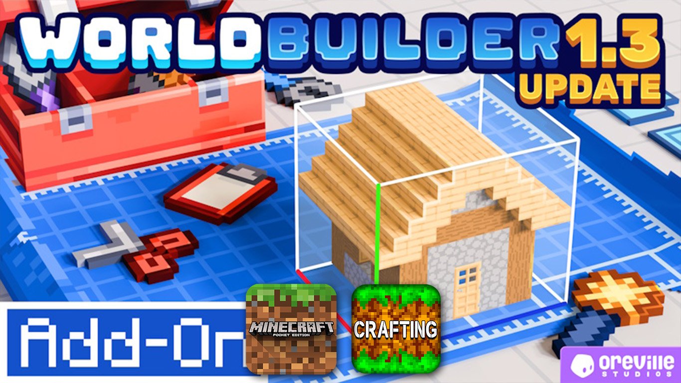 Addon Xây dựng World Builder Marketplace – MCPE/Bedrock