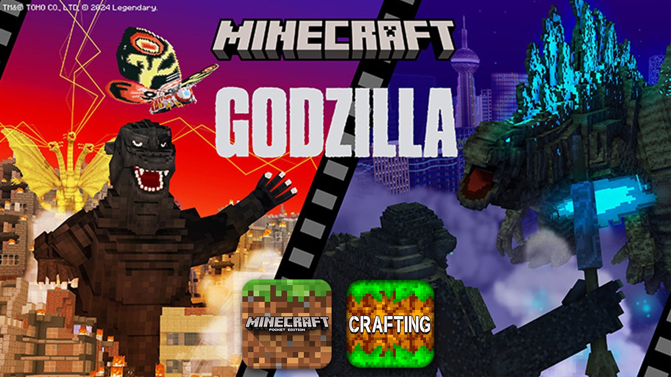 Map Cuộc chiến Godzilla Marketplace – MCPE/Bedrock