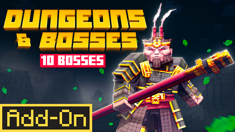 Addon Dungeons & Bosses Marketplace dành cho Minecraft PE/MCPE