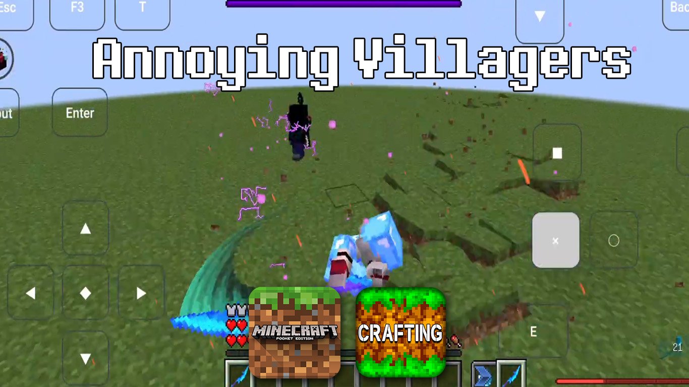 Mod Annoying Villagers cho Minecraft/Giả lập