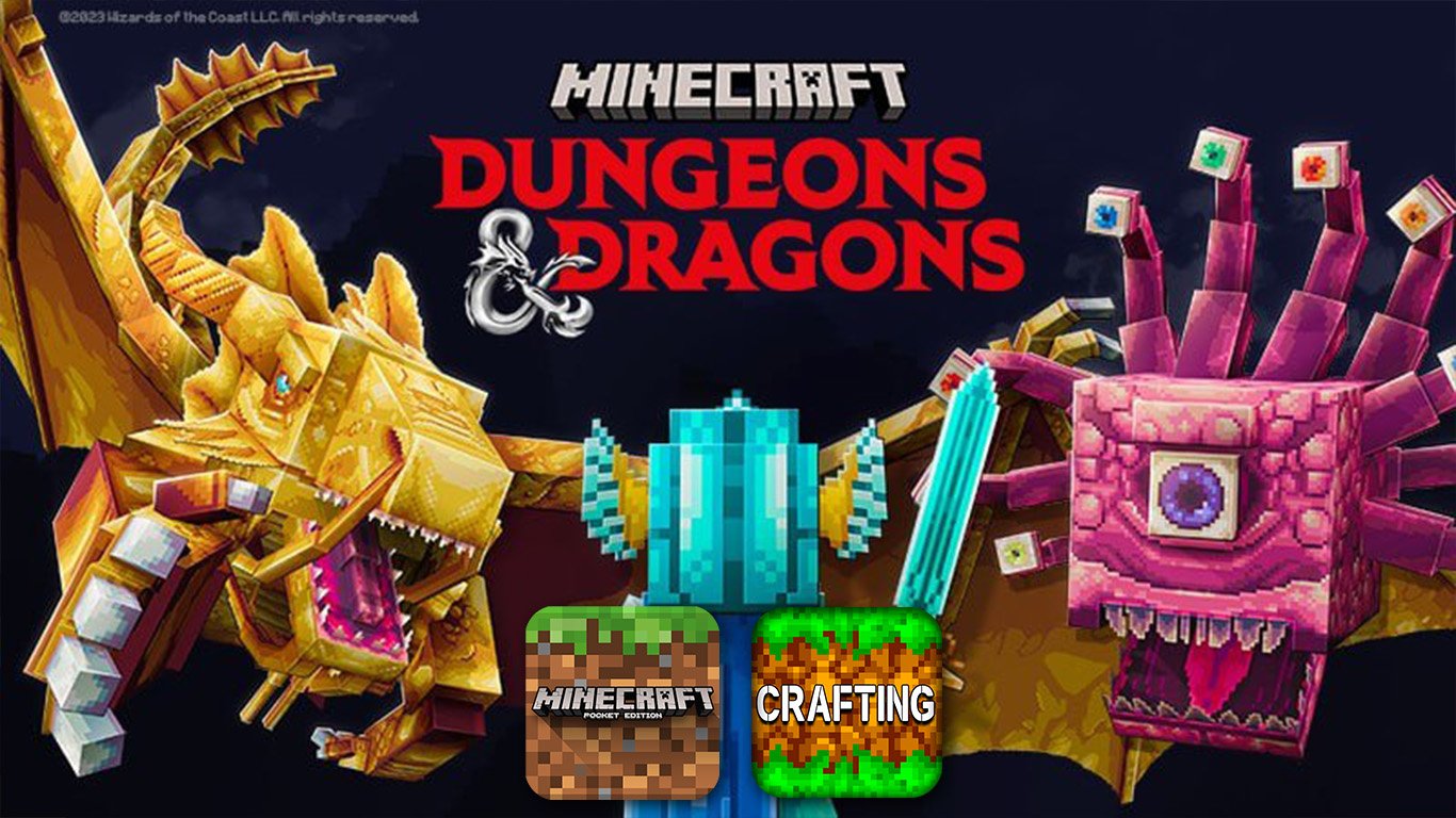 Map Dungeons & Dragons Marketplace cho Minecraft PE/MCPE