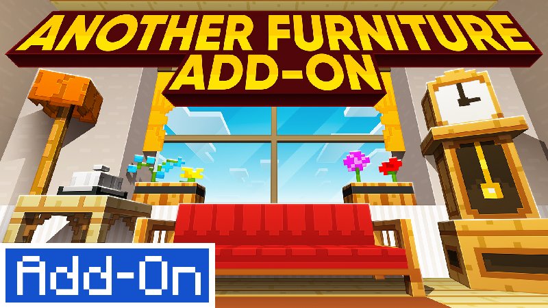 Addon Another Furniture Marketplace – MCPE/Crafting and Building