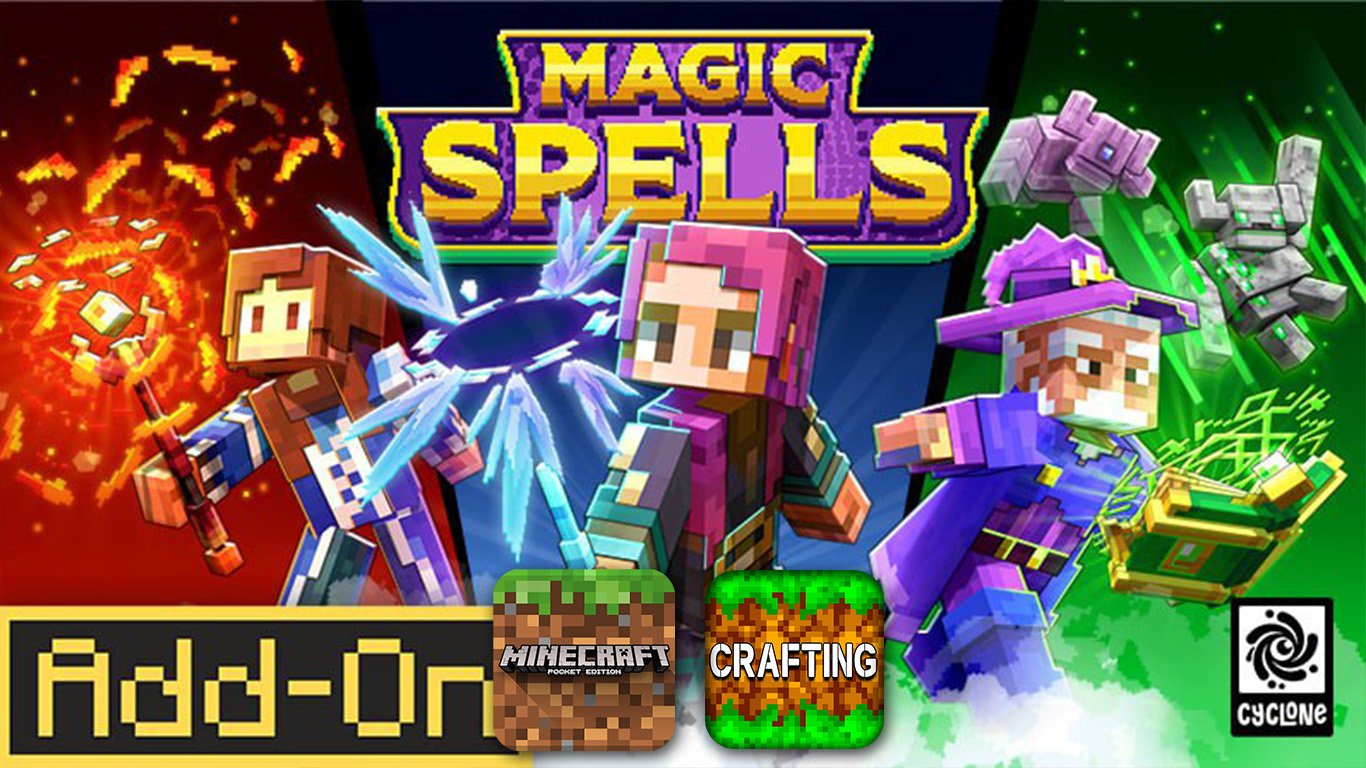 Tải Addon Magic Spells trên Marketplace miễn phí cho Minecraft PE/MCPE