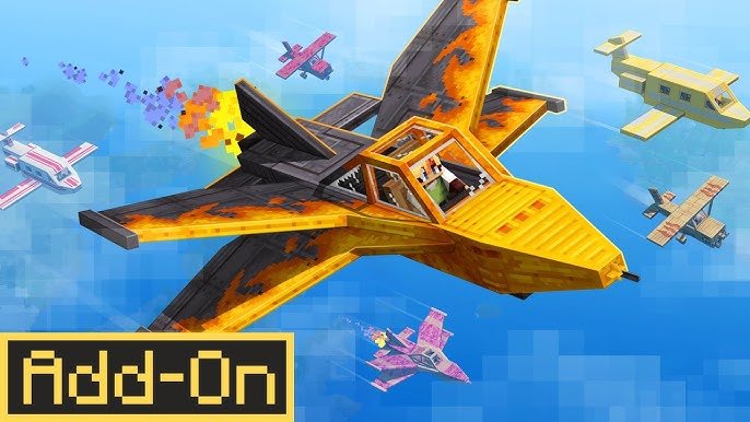 Addon Bob’s Planes – MCPE/Minecraft PE