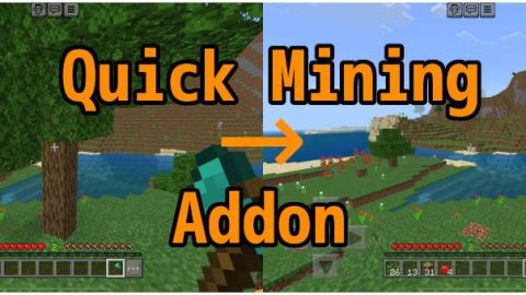 Addon Khai thác nhanh – Minecraft PE/MCPE
