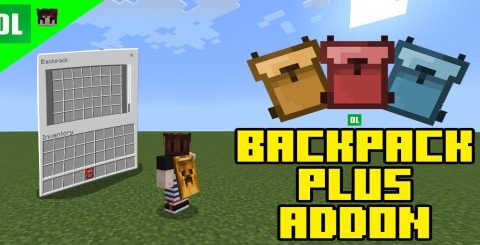 Addon Backpack – MCPE/Bedrock Mod