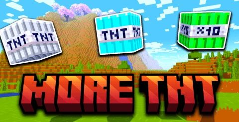 Addon More TNT – MCPE/Bedrock MOD