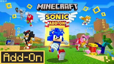 Addon Sonic 1.1 Marketplace – MCPE/Bedrock