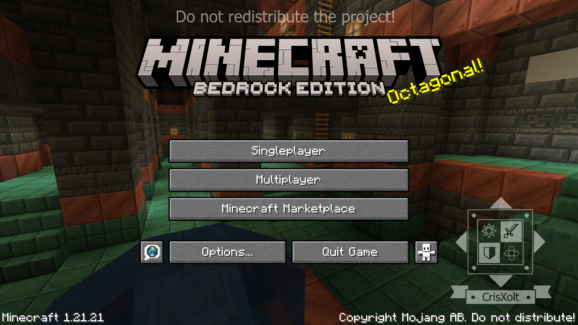 Pack Java UI – MCPE/Bedrock