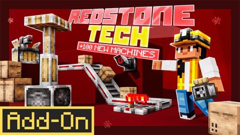 Addon Redstone Tech Marketplace – MCPE/Bedrock