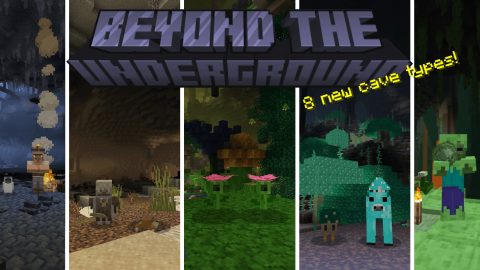 Addon Cave Biomes Marketplace – MCPE/Bedrock
