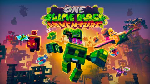 Map One Slime Block Adventure – MCPE/Bedrock