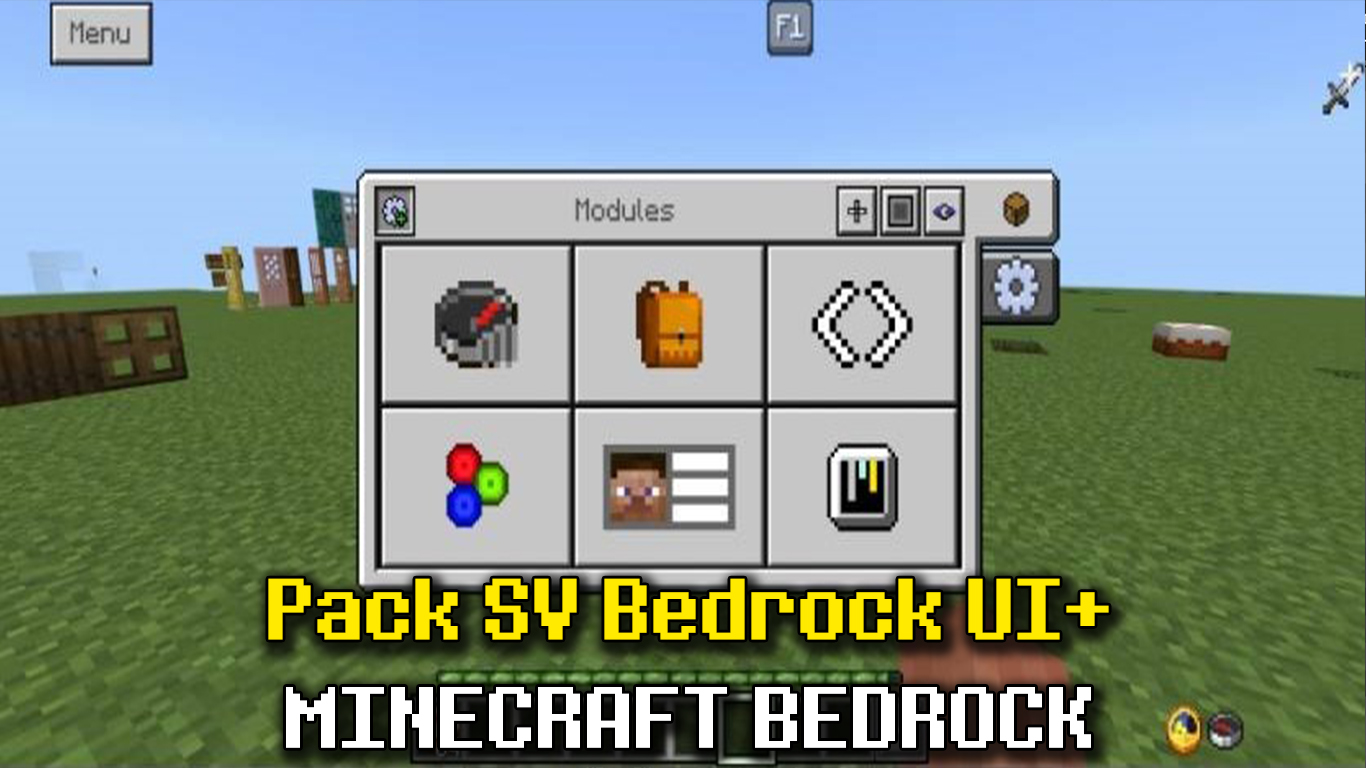 Pack SV Bedrock UI – MCPE/Bedrock