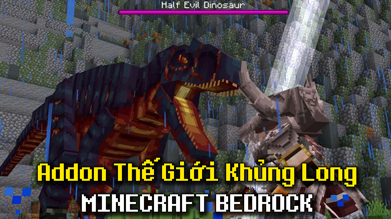 Addon Thế Giới Khủng Long – MCPE/Bedrock