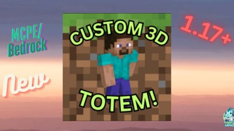 Pack Totem 3D (Custom Skin) dành cho Minecraft Bedrock/MCPE – DOWNLOAD