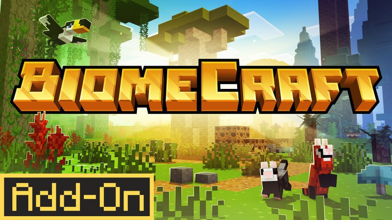 Addon BiomeCraft 1.0 Marketplace Download – MCPE/Bedrock
