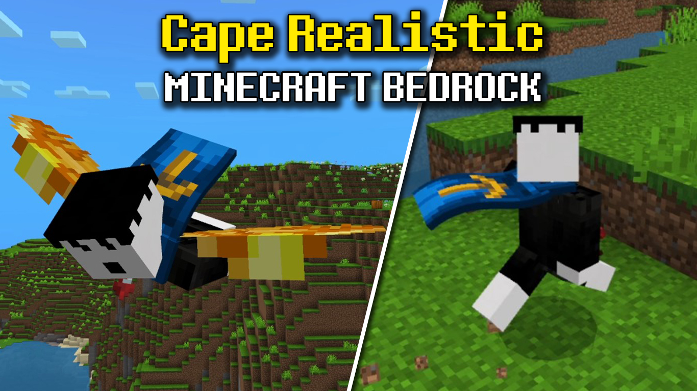 Addon Cape Realistic dành cho MCPE/Bedrock