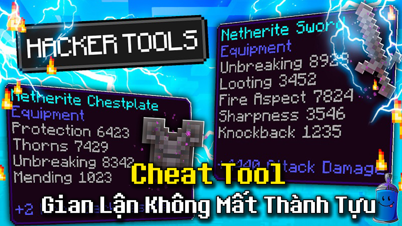 Addon Cheat Tool – Cheat Không Mất Thành Tựu dành cho MCPE/Bedrock