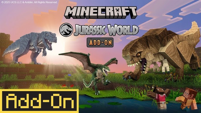 Addon Jurassic World Marketplace Download – MCPE/Bedrock