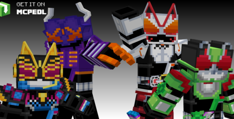 Addon Kamen Rider Craft – MCPE/Bedrock