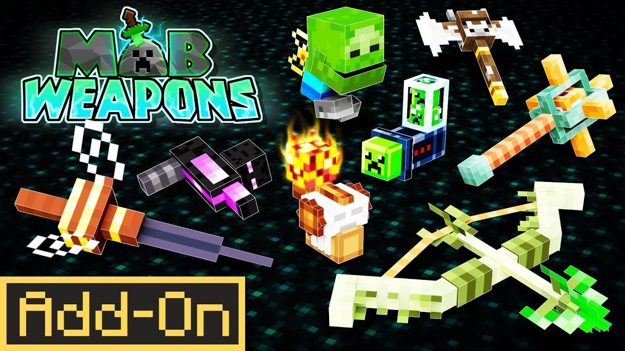 Addon Logdot Mobs Weapons Download – MCPE/Bedrock