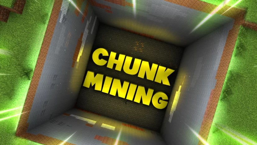 Pack Chunk Mining – Đào theo Chunk cho Minecraft Bedrock/MCPE