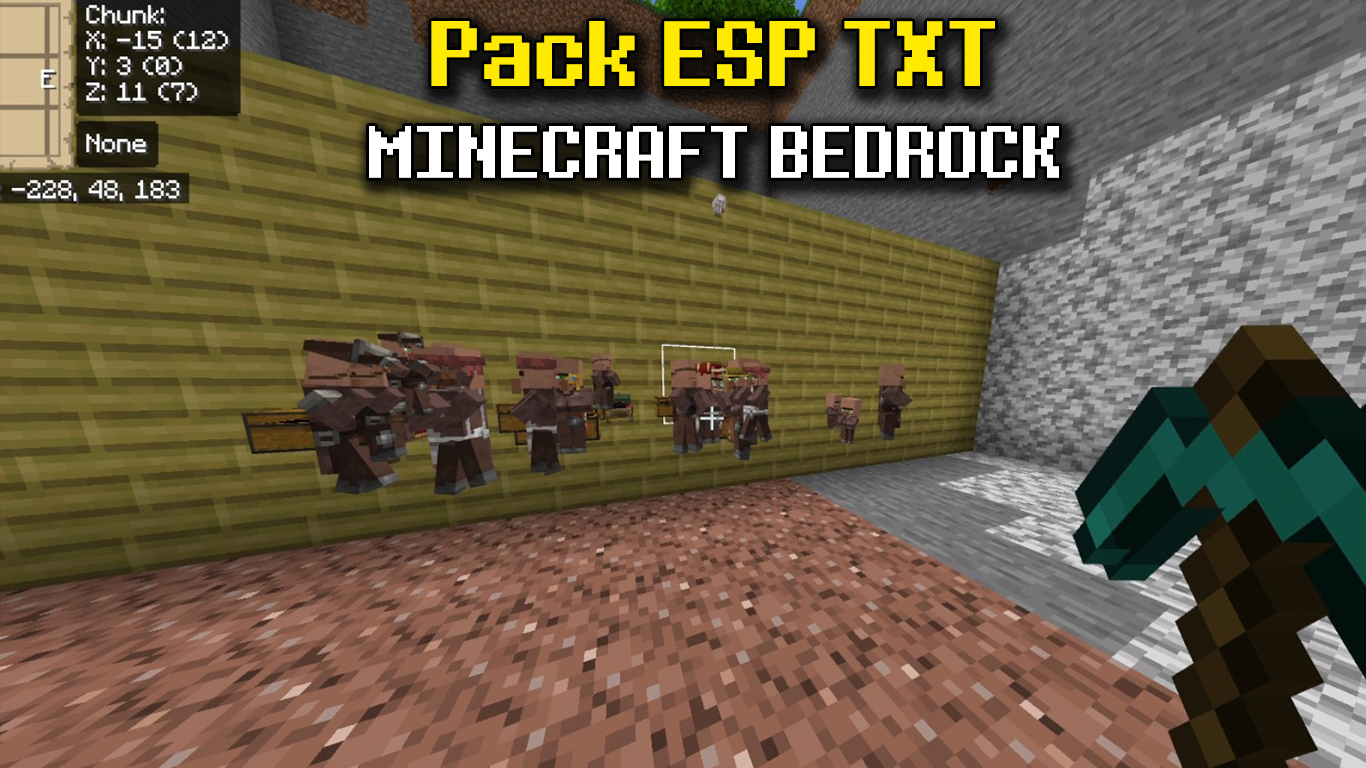 Pack ESP TXT dành cho Minecraft Bedrock/MCPE