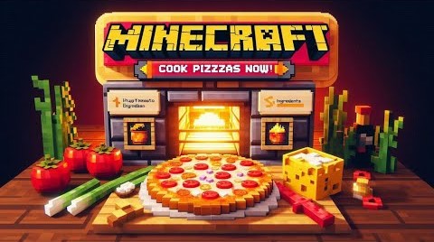 Addon Deco & Pizza – MCPE/Bedrock