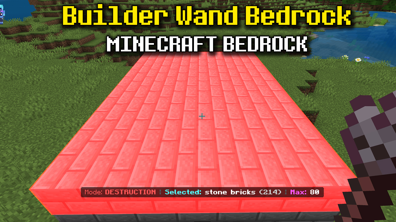 Addon Builder Wand Bedrock dành cho Minecraft Bedrock/MCPE