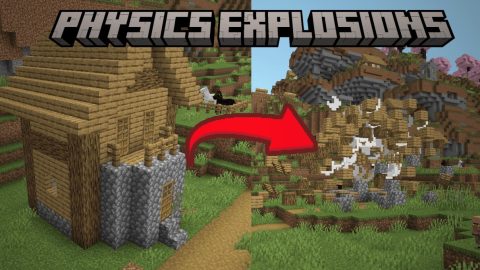Addon Explosions Realistic dành cho Minecraft Bedrock/MCPE